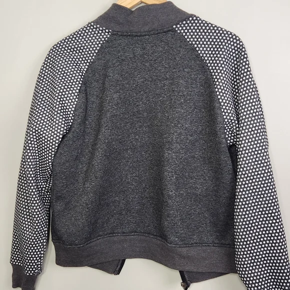 Disney Parks Minnie Mouse Fleece Jacket Size L Fleece Gray vacay - Picture 8 of 10